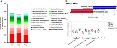 Frontiers Effect Of Tanshinone Iia On Gut Microbiome In Diabetes